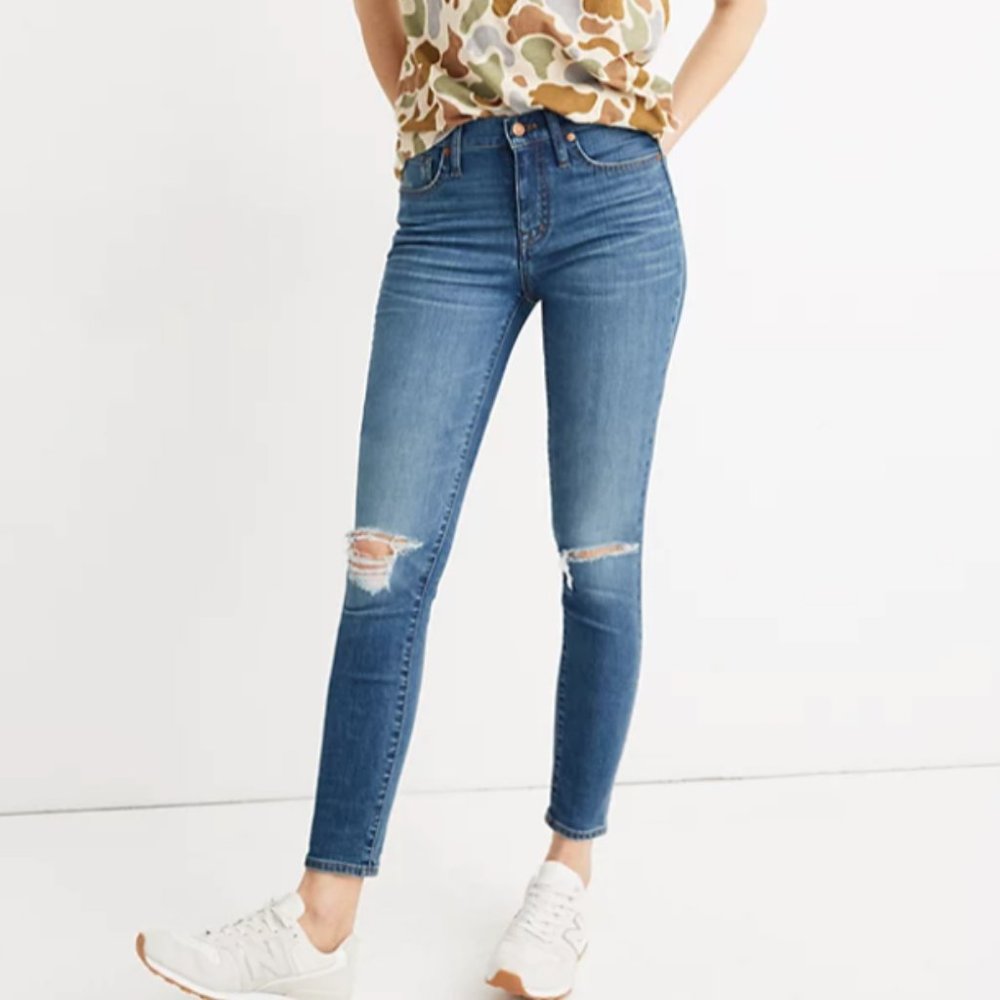 Madewell 9" High-Rise Skinny Crop Jeans